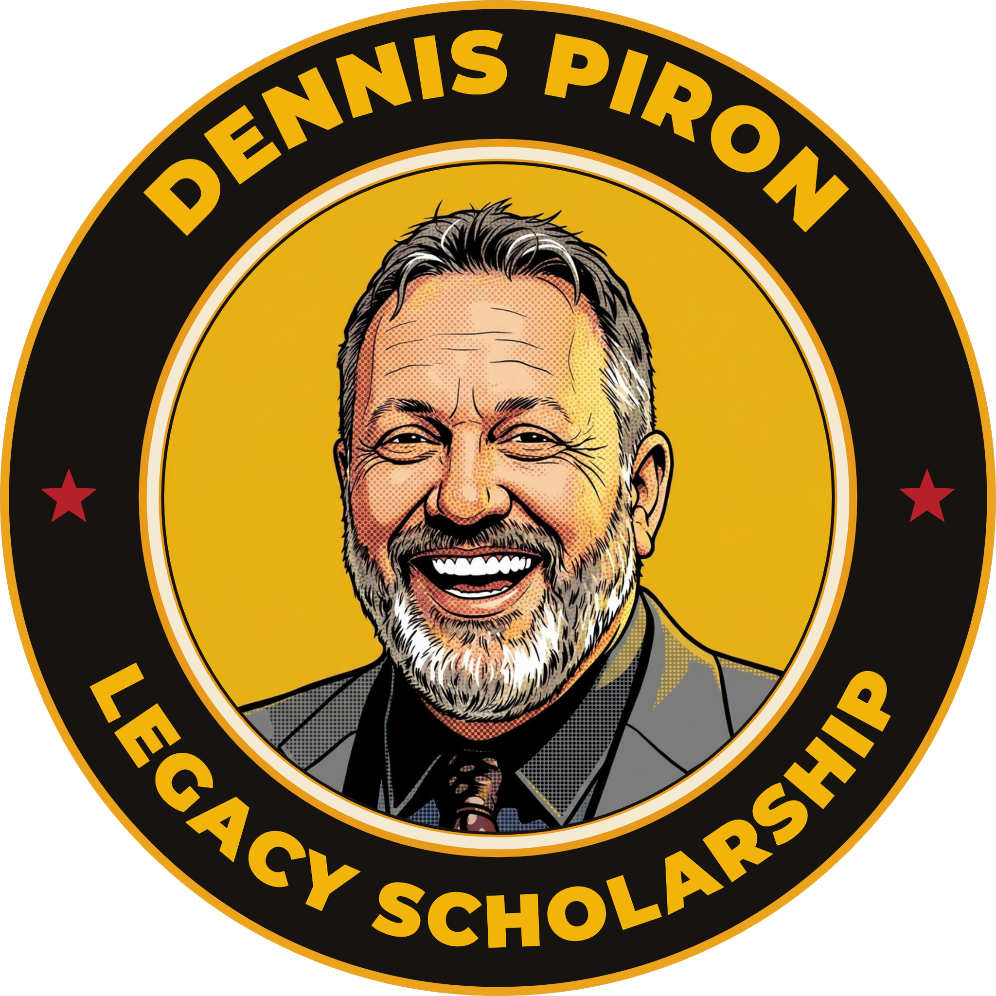 Dennis Piron Legacy Scholarship emblem
